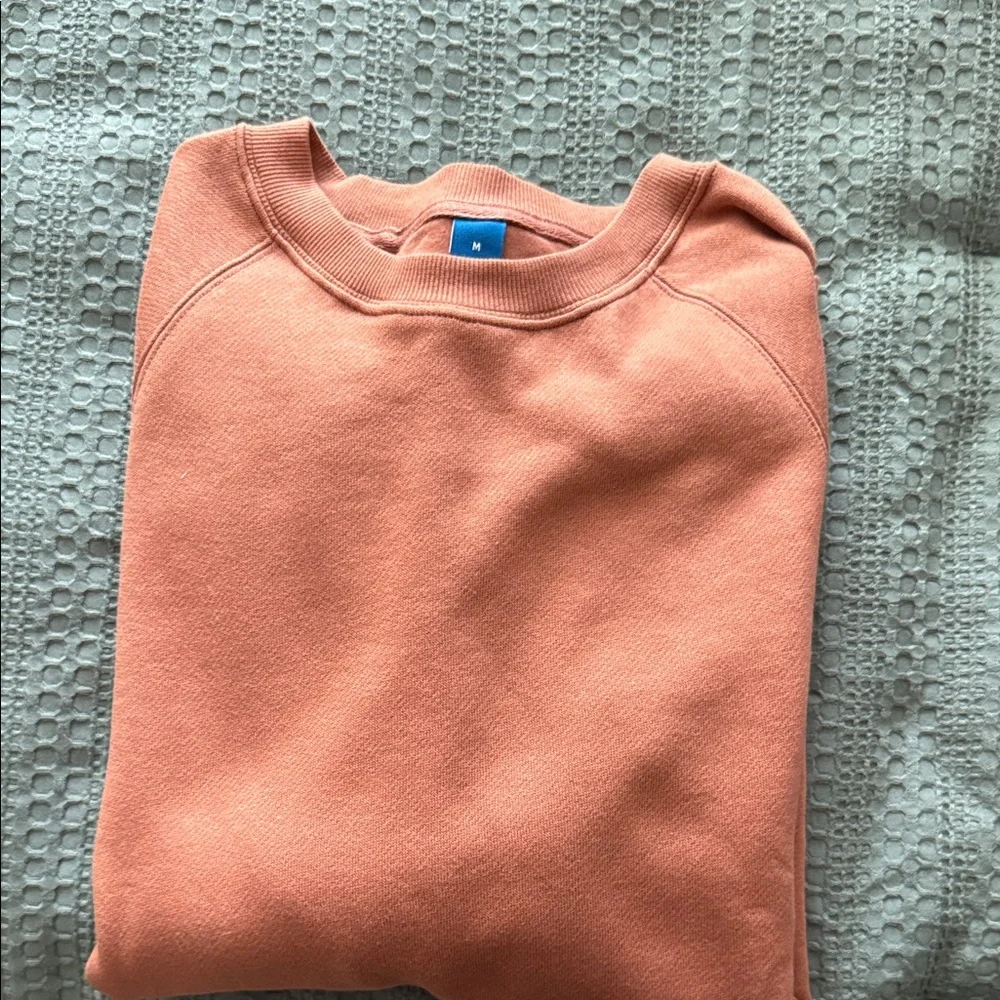 Old Navy Women's Coral Crewneck Oversized Sweatshirt - Picture 1 of 2